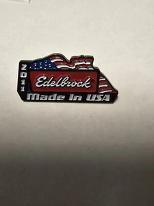 2011 Edelbrock Made In USA Hat Pin - Picture 1 of 1