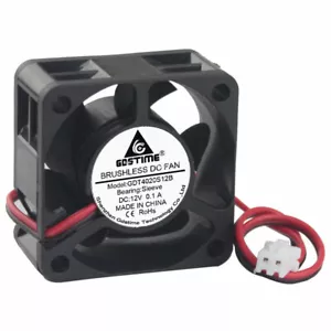 12V 40mm 4020S DC Brushless 2-pin 40x40x20mm CPU / Laser / Printer Cooling Fan - Picture 1 of 7