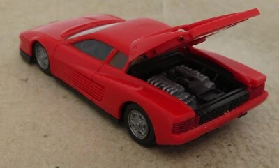 occasion HERPA HO 1/87 FERRARI TESTAROSSA rouge capot moteur ouvrant #25000 - Photo 1/4