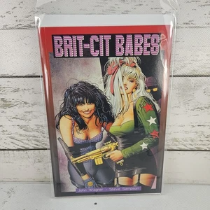 Fleetway Comics Brit-Cit Babes Graphic Novel Vintage Brian Bolland John Wagner - Picture 1 of 17