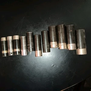 Vintage Snap On Metric 3/8"dr Impact Socket Set Deep - Bild 1 von 6
