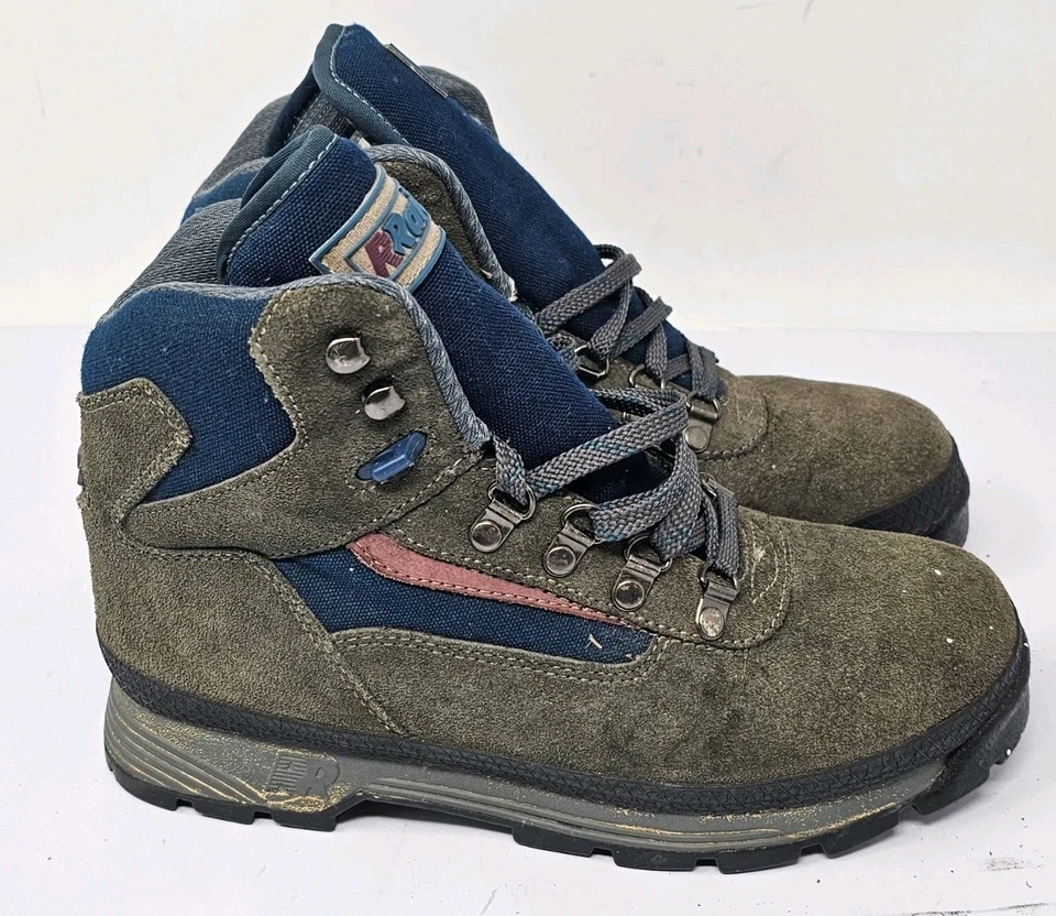 Botas de Senderismo Raichle para Mujer Talla 8 Cuero de Montañismo Con Cordones al Tobillo Exterior Foto 1 de 4