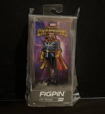 FiGPiN Classic MARVEL'S CONTEST OF CHAMPIONS - Dr. Strange (673) (1ST EDITION LE - Image 1 of 3