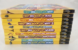 Posten von 10 Kinder National Geographic Büchern; 1. erste große Bücher von... Hardcover - Bild 1 von 14