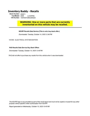 Strut 前软骑行悬挂系统 Opt FE1 适合 06-11 DTS 72497 — 第 1/4 张图片