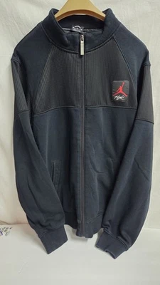 Jordan Flight Full Zip Jacket Mens Size M. Navy Blue - Image 1 of 4