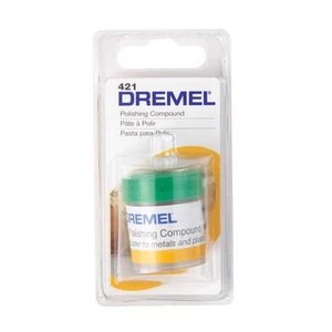Dremel 421 Entfernen Sie stumpfe oxidierte Folie & leichte Unvollkommenheiten Poliermasse - Bild 1 von 2