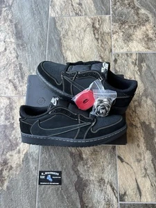 Nike Air Jordan 1 Retro Low OG SP x Travis Scott Black Phantom Size 13 NEW! - Picture 1 of 5
