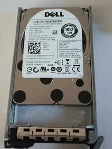 Disque dur SAS 2,5'' Dell 4X1DR WD9001BKHG 900 Go 10K 6 Gbit/s avec caddy santé 100 % - Photo 1/5