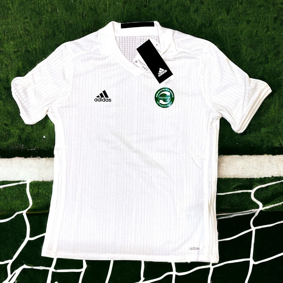 Boys ADIDAS Youth Medium White Condivo Jersey Shirt Soccer Climacool NEW - Image 1 of 1