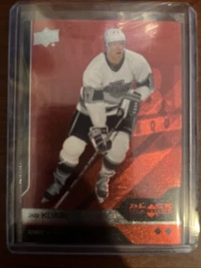 2013-14 UPPER DECK BLACK DIAMOND RUBY #120 JARI KURRI 13/50 HOF - Picture 1 of 2