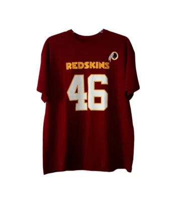 Camisa Hombre NFL Borgoña Washington Redskins 46 - Talla XL Foto 1 de 3