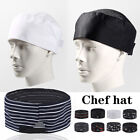 Kitchen Cooking Chef Hat Restaurant Service Flat Top Mesh Breathable Beanie Cap