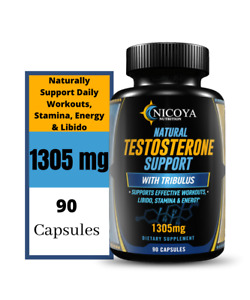 Natural testosterone Booster - Increase Energy, Muscle Growth, Strength, Libido