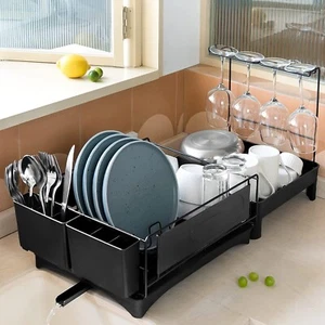 Dish Drying Rack, Dish Rack, Dish Racks for Kitchen Counter, Versatile Dish - Picture 1 of 6