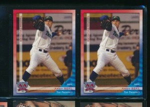 Lot (2) 2003 Grandstand Andy Beal Trenton Thunder (BY49) SWSW6