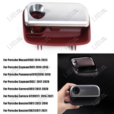 1x caixa de luvas vermelhas alça de caixa de armazenamento para Porsche Macan Cayman Panamera 95B857095/ - Imagem 1 de 4