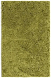 Habitat Noodle Shaggy Plain Rug - Olive - 120x170cm - Picture 1 of 6