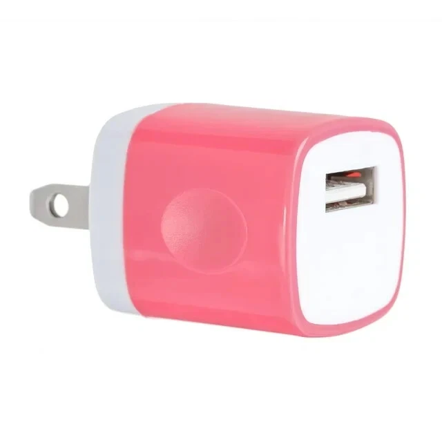 5PCS USB Wall Charger 2.1A  Phone Charging Base Cube  For iPhone Android - Изображение 1 из 1