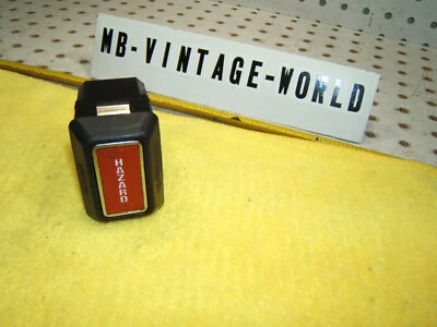 Interruptor de emergencia genuino MBZ OEM 1 para tablero Mercedes 78-81 R/C107 W116 77-81 W123 Foto 1 de 4