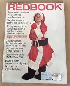 Redbook diciembre 1966 edición vintage proyectos de Navidad recetas decoración del hogar regalos - Imagen 1 de 13