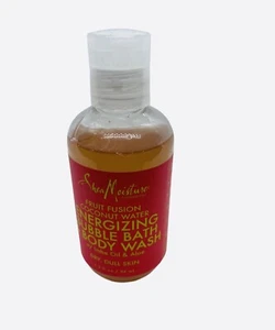 Baño de burbujas y lavado corporal Shea Moisture Fruit Fusion, 3,2 onzas fluidas - Imagen 1 de 2