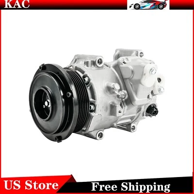 Compresor de aire acondicionado 158368 para Toyota Venza 2009-2015 Toyota Highlander 2009-2013 Foto 1 de 4