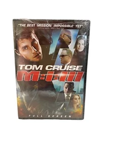 Mission Impossible III DVD M I III 2006 Tom Cruise New Sealed Full Screen - Picture 1 of 4
