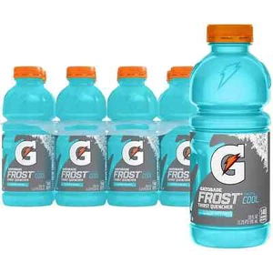Gatorade Thrist Quencher Frost, Glacier Freeze Sports Drinks - 20 Fl Oz Bottles - Picture 1 of 6
