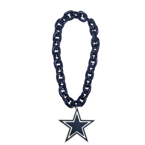 Dallas Cowboys Nfl Fan Chain Necklace Foam 4 colors!