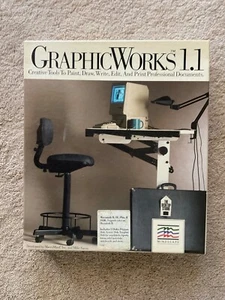Graphic Works – MacroMind / Mindscape – Vintage Macintosh Graphics Software - Afbeelding 1 van 7