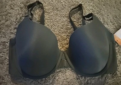 Sujetador Camiseta Warner’s Mujer Simply Perfect Talla 34D Gris Con Aros Nuevo Con Etiquetas Foto 1 de 4