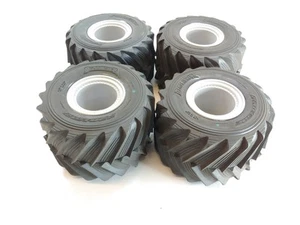 4x Proline Demolisher 1/8 Monster Truck Tires on 17mm Hex Losi LMT Wheels - Picture 1 of 7