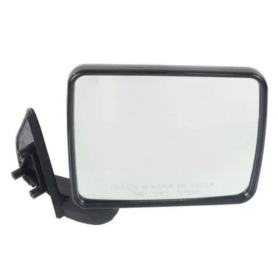Para 87-93 Ram 50 Pickup Truck Espelho Retrovisor Conjunto Manual Preto Lado Direito - Imagem 1 de 4