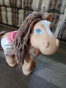 Pony vintage Cabbage Patch Kids 1992 Crimp 'n CURL ojos azules tostados - Imagen 1 de 4