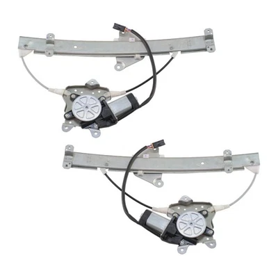 For Nissan Maxima 1990-1994 Window Regulators Front & Rear, Driver Side Set of 2 - Изображение 1 из 4