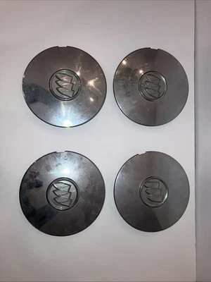 Juego de 4 tapas centrales de plástico Buick LaCrosse Allure 2005-2008 OEM 95944285 M/1267 Foto 1 de 4