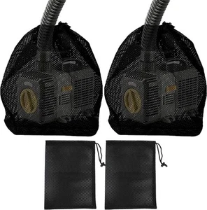 Teichpumpe Netzbeutel 2 Packungen 12,2"x 15,9" 12,2&quot;x 15,9&quot;, schwarz  - Bild 1 von 5