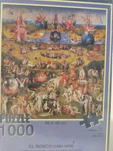 Hieronymus Bosch Garend Of Delights Puzzle 1000 NEW - Picture 1 of 5