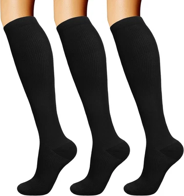 Calze a Compressione Graduata per Uomo E Donna Calze Elastiche Sportive per Atle - Immagine 1 di 4