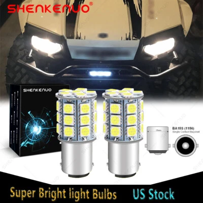 2 bombillas LED BRILLANTES actualización para Polaris RZR 170: 2010-2021 faros: EE. UU. Foto 1 de 4