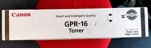 Genuine Canon GPR-16 Black Toner Cartridge - Picture 1 of 4