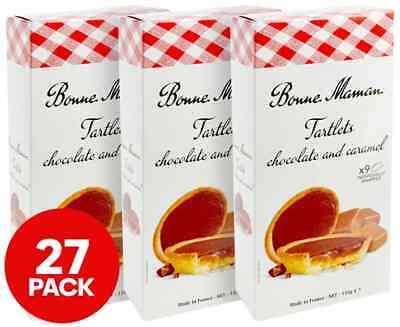 3 X Bonne Maman Tartlets Chocolate & Caramel 135g French Sweet Tarts Treat Snack • 14.97$