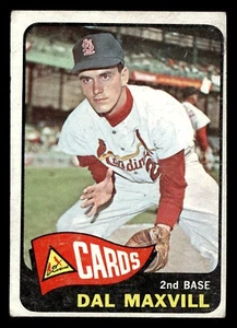 1965 Topps DAL MAXVILL #78 Sehr guter Zustand St. Louis Cardinals - Bild 1 von 2