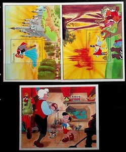 GRENADA Sc 1546-51 NH 6 SOUVENIR SHEETS OF 1987 - DISNEY - Sc$40 - (DF25)  - Picture 1 of 2