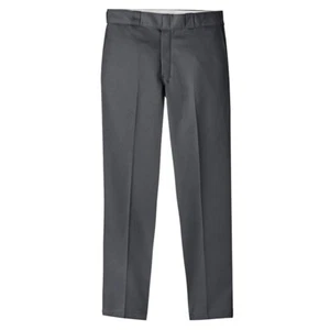 Dickies Slim Straight Fit WP873 Charcoal Pants - Picture 1 of 14
