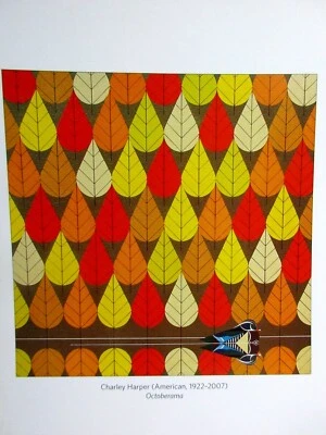 Charley Harper - OCTOBERAMA Calendario Página Arte Impresión 5.5"X 8.25"  Foto 1 de 3