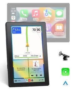 CL798-7Inch Apple CarPlay Portable Touchscreen Android Auto with Magnetic Brackt - Bild 1 von 8