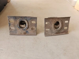 1961 1962 1963 Ford Thunderbird Hood Latch Receivers Pair Used Original - Picture 1 of 7