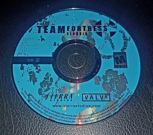 TEAM FORTRESS CLASSIC PC WINDOWS VIDEOSPIEL CD2 *NUR DISC* SIERRA STUDIOS 🔥 - Bild 1 von 1